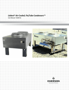 Liebert® Air-Cooled, Fin/Tube Condensers