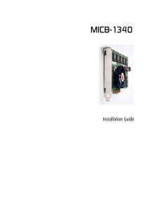 Installation manual MICB-1340 - English [v03]