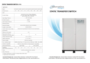 static transfer switch