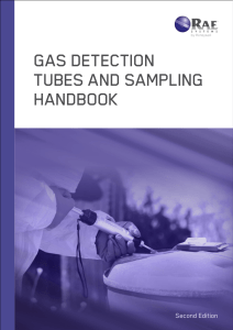 Gas Detection Tubes and Sampling Handbook