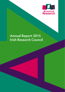 Irish Research Council - Annual Report 2015