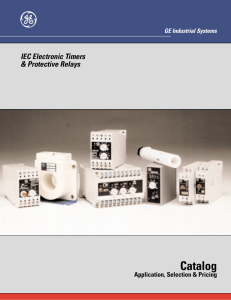Please see our GE Relays and Timers Information package for more