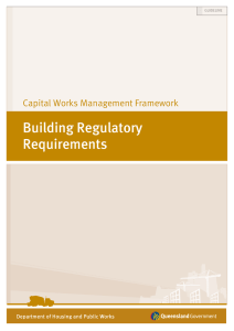 Building Regulatory Requirements