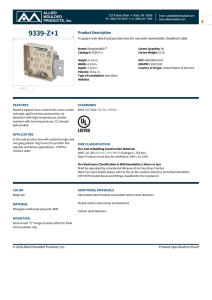9339-Z+1 | Wall Junction Boxes | Allied Moulded Products, Inc.