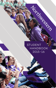 Student Handbook - Northwestern University