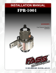 FPR-1001 - Fass Fuel Systems