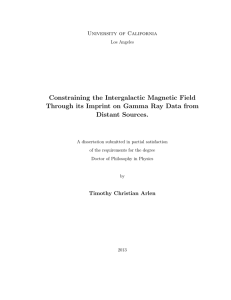 Constraining the Intergalactic Magnetic Field Through its Imprint on