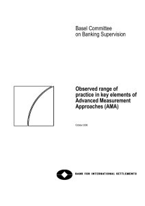 Observed range of practice in key elements of Advanced