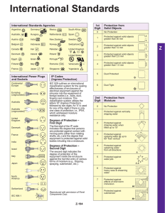 International Standards Electrical