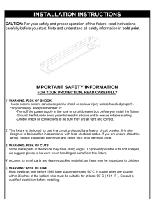 installation instructions