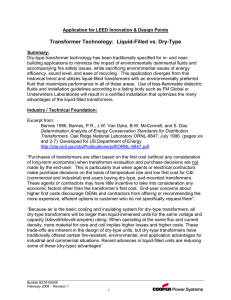 Transformer Technology: Liquid-Filled vs. Dry-Type