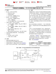 THS3215 650-MHz, Differential to Single-Ended