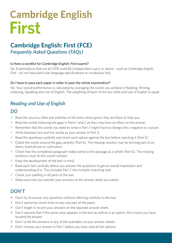 FREQUENTLY ASKED QUESTIONS - Cambridge English Dictionary