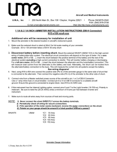 Ammeter Installation Instructions