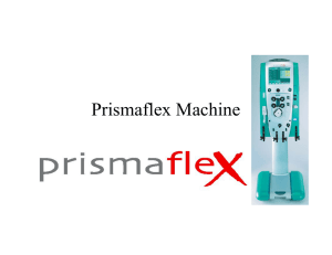 PrismaFlex Training