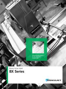 BX Series - Videojet