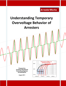Understanding Temporary Overvoltage Behavior of Arresters