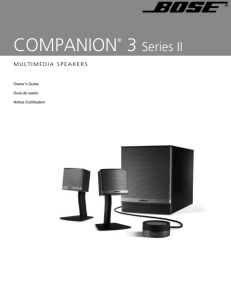 COMPANION® 3 Series II