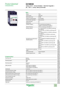 GV3ME80 Datasheet - Mouser Electronics