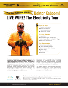 LIVE WIRE! The Electricity Tour - Calgary International Children`s