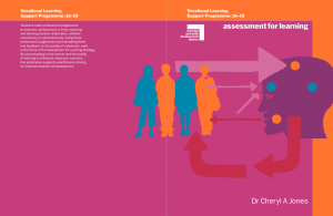 Assessment for Learning