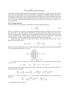 Partial Differential Equations