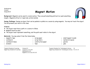 Science - Magnet Motion