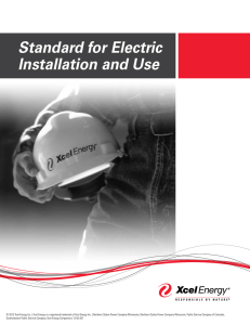 Standard for Electric Installation and Use