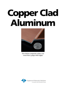 Copper Clad Aluminum - Engineered Materials Solutions