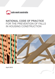national code of practice for the prevention of falls in housing