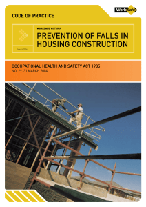 Prevention of Falls in Housing