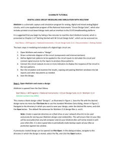 10-MINUTE TUTORIAL DIGITAL LOGIC CIRCUIT MODELING AND