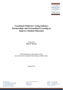 Vocational Pathways: Using Industry Partnerships and