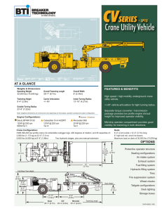 Crane Utility Vehicle