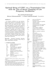 Optimal Siting of UPFC on a Transmission Line with the Aim of