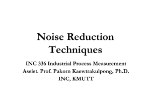 Noise Reduction Techniques