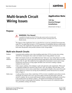 Multi-Branch Circuit.. - Tekris Power Electronics Inc