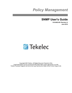 SNMP User`s Guide - Oracle Help Center