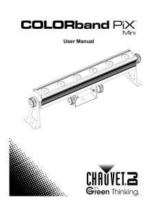 COLORband PiX Mini User Manual Rev. 6
