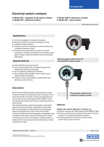 Electrical switch contacts