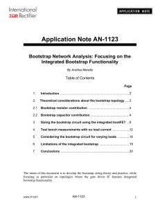 Bootstrap Network Analysis: Focusing on the Integrated