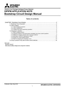 Bootstrap Circuit Design Manual