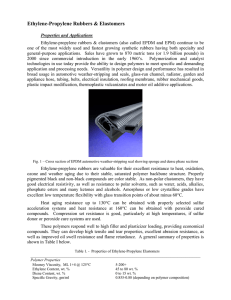 ethylene propylene rubbers