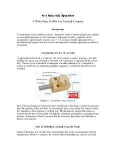 Key Interlock Operation - KIRK® - Leader in Trapped Key Interlock