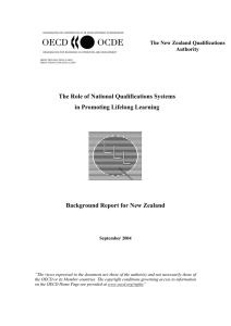 New Zealand Background Country Report