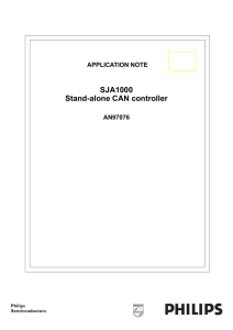 SJA1000 Stand-alone CAN controller