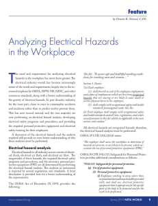 Analyzing Electrical Hazards in the Workplace