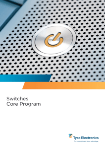 Catalog Switches Core Program DIP Switches