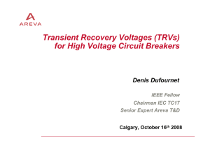Transient Recovery Voltages