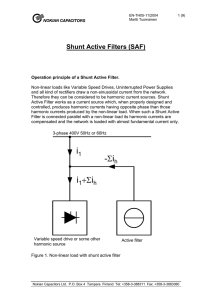 Shunt active filters